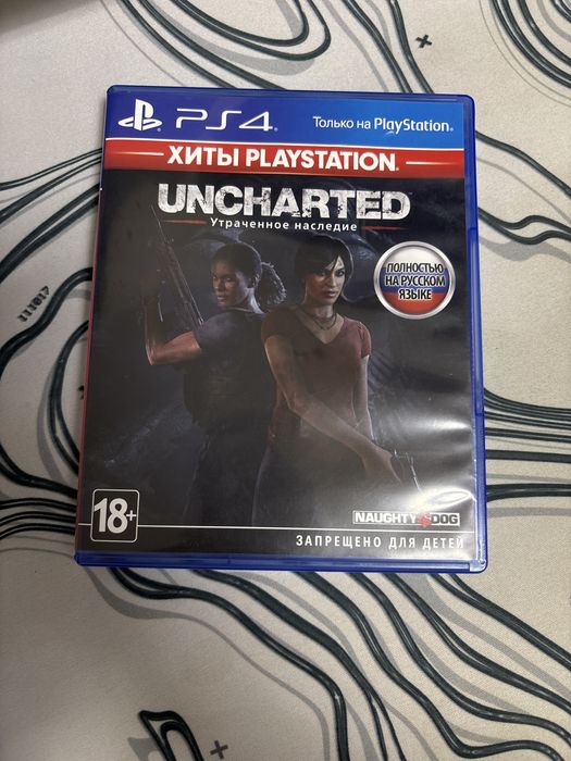 диск с игрой uncharted для ps