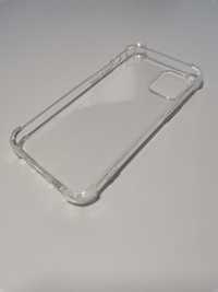 Husă iPhone 12, 13 mini - Silicon transparent cu protecție
