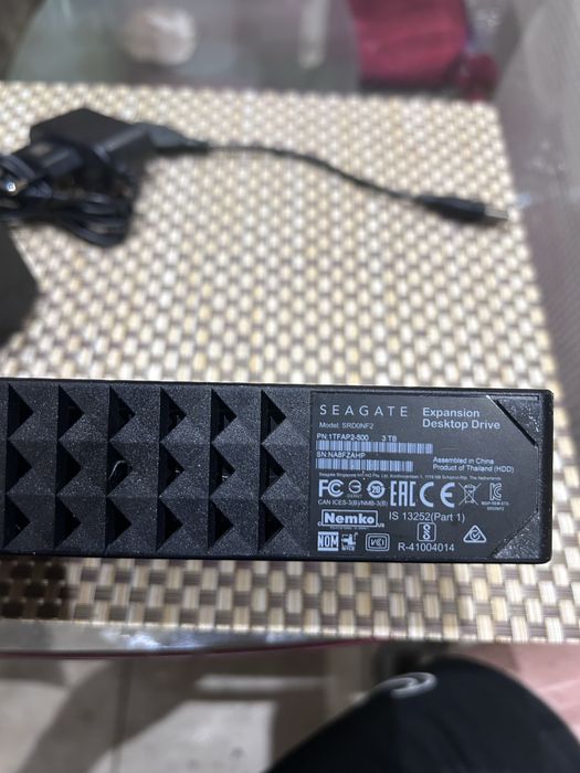 Carcasă externă HDD 3.5” cu alimentator și cablu USB – completă
