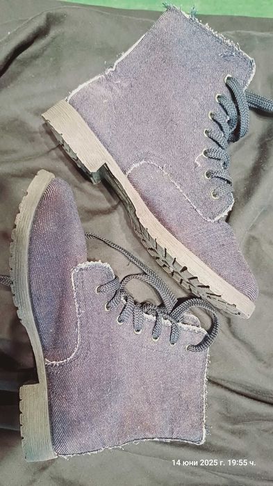 Дънкови боти, размер 38