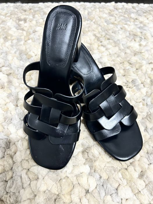 Papuci H&M, negri.