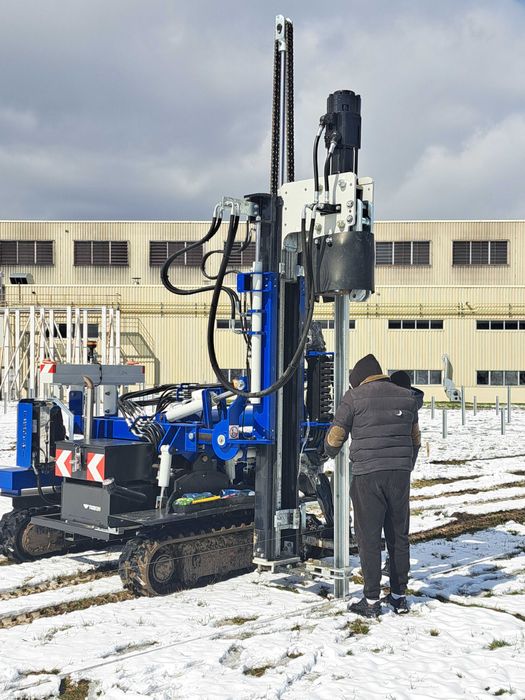 Bătător de stâlpi  Turchi  putere mare, utilizare industriala