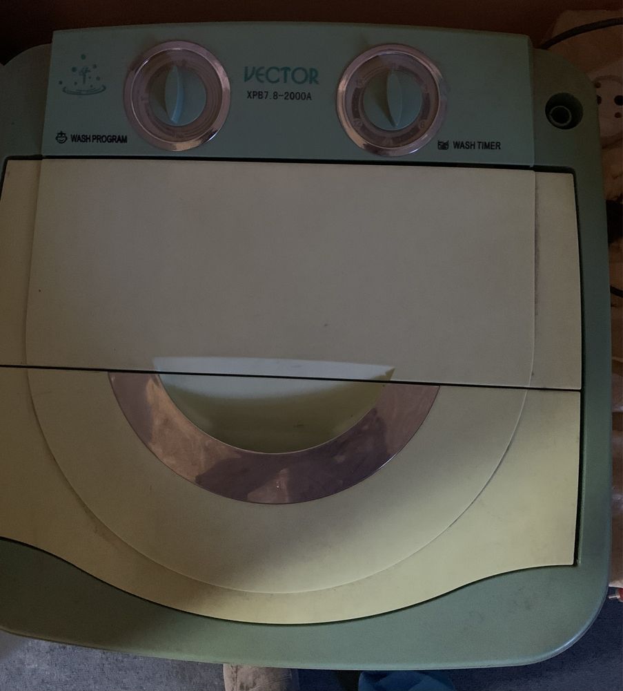 Новая полуавтоматическая стиральная машинка Vector/6кг