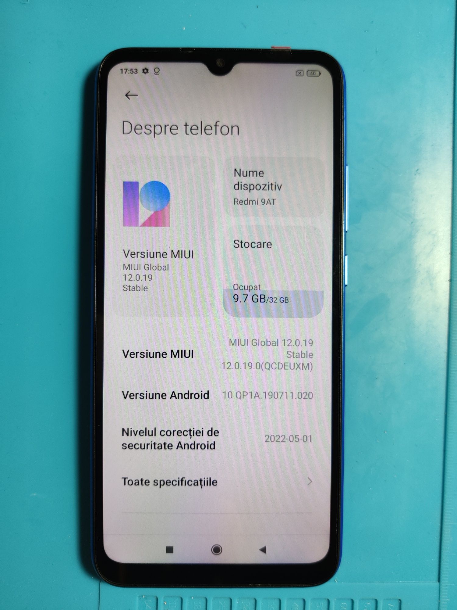 Telefon Xiaomi Redmi 9AT Impecabil