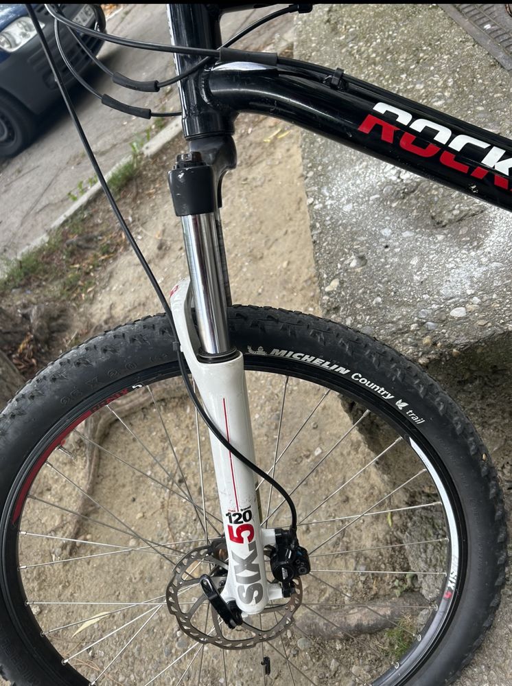 Bicicleta mtb full suspension rockrider 6.5