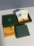 Portofel Goyard Verde Piele Premium / 2025