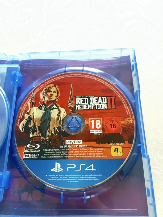 Диск на PlayStation 4