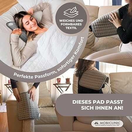 Mobiclinic Нагревателна подложка, Термо възглавница 100W ,  40 x 30 см