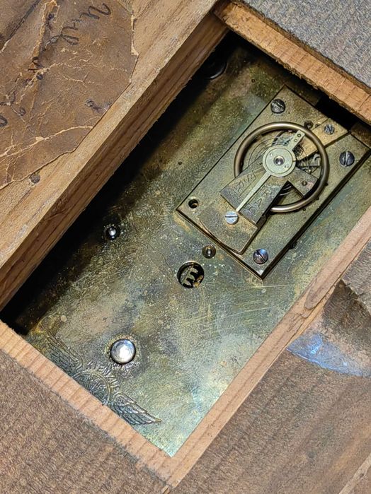 Уникален Стенен Часовник Kienzle 1890те г.Национална ГОРДОСТ!