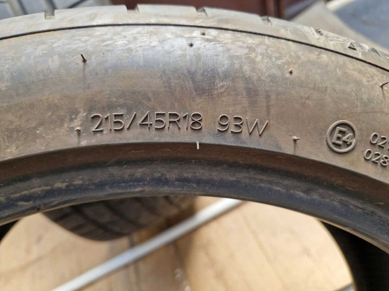 2 Hankook R18 215/45
летни гуми
DOT2522