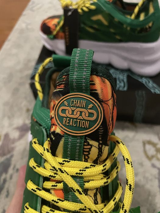 Versace Chain Reaction Green Snake