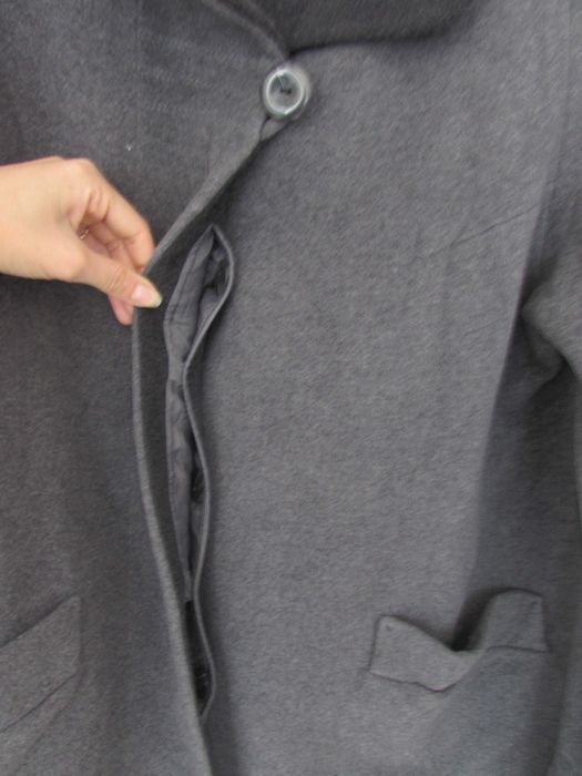 Мъжко палто вълна и кашмир