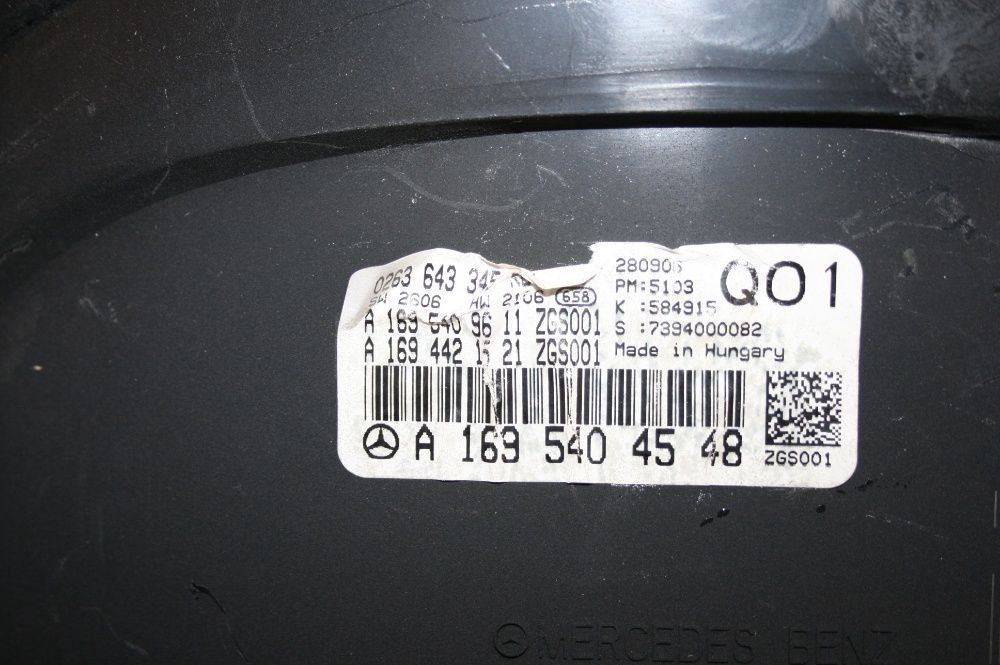 Ceasuri Bord Mercedes A Class w169 B Class W245 Automat