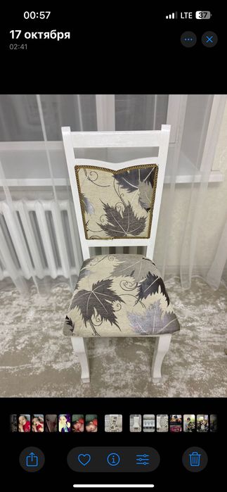 Стулья с чехлами 6 шт