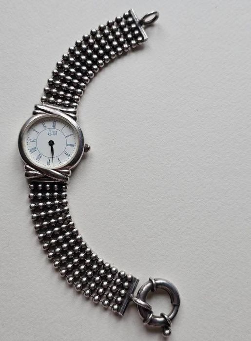 Марков сребърен/925 часовник на Loisir