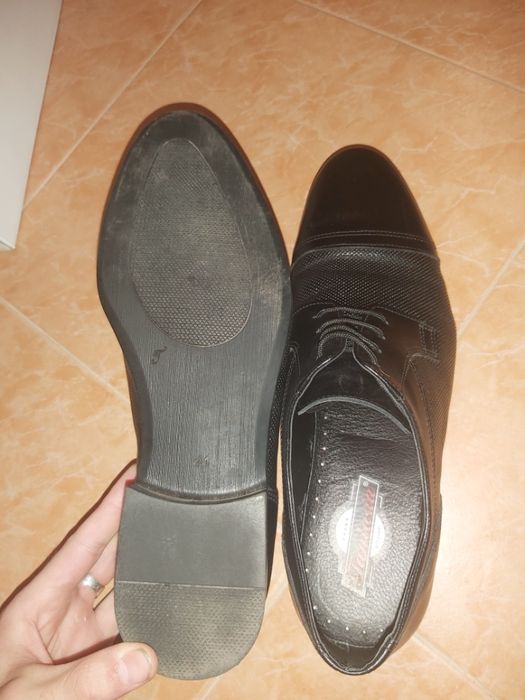 Елегантни мъжки обувки от естествена кожа Fantasia (Megias) №41 27,5см