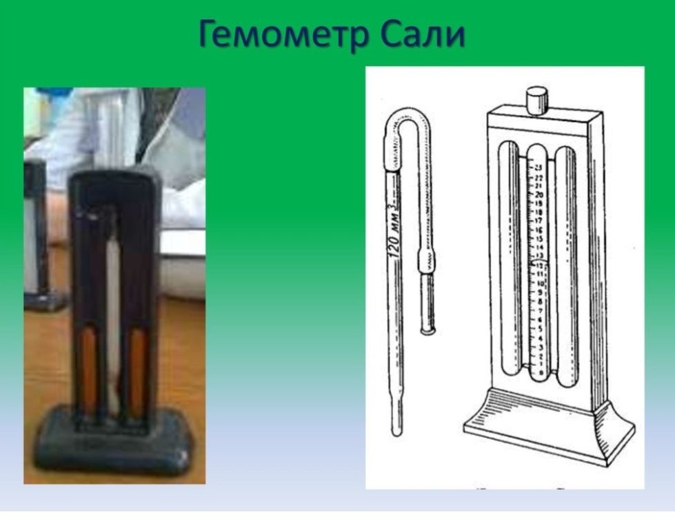 Гемометр Сали новая