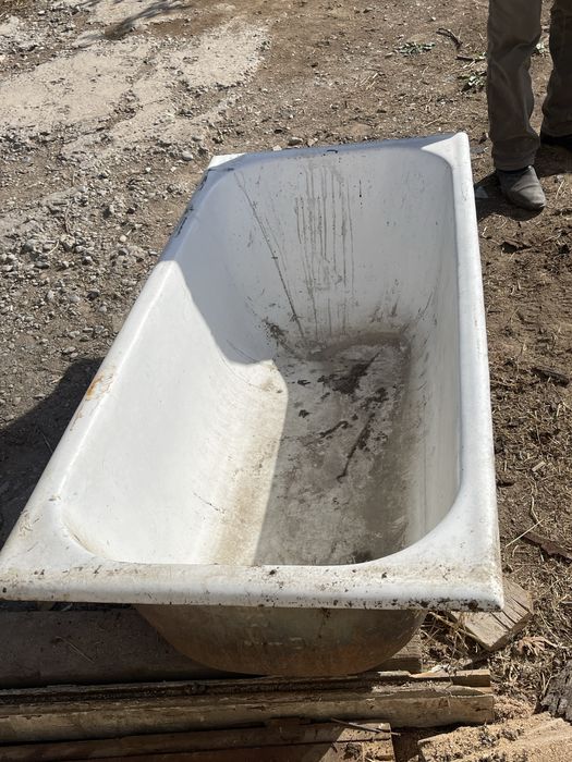 Чугунная ванна без сколов