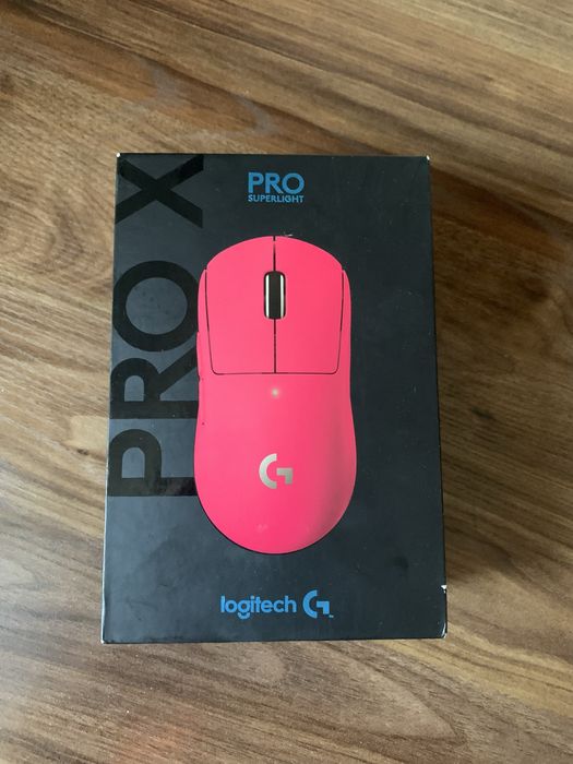 Logitech g pro superlight magenta (суперлайт розовая)