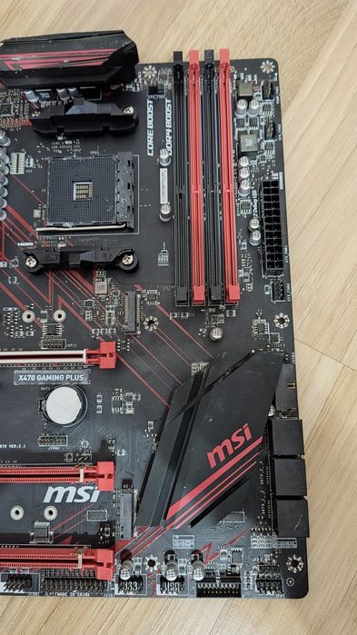 Placa de baza Msi X470 Gaming Plus AM4