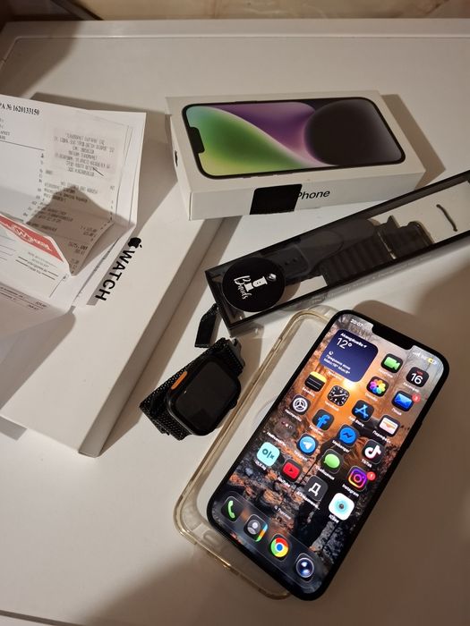 Iphone 14 plus 128gb + подарък