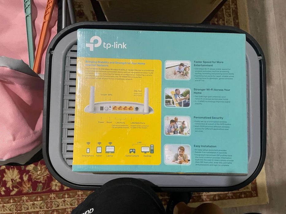 Wi-Fi роутер TP-LINK TD-W8961N