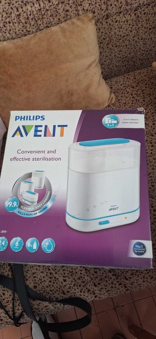 Стерилизатор за бебешки бутилки на Филипс  Авент и биберони