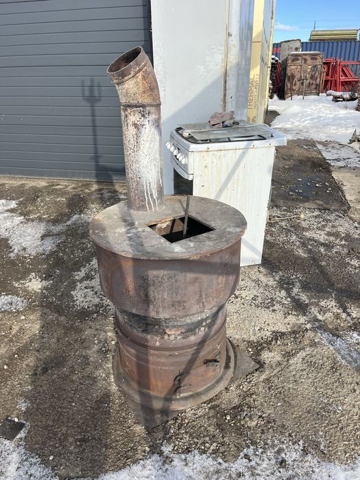 Продам печь для сто с выхлопной трубой