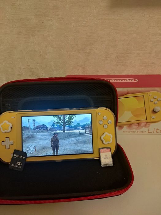 Прошитый Nintendo switch lite 256 гигабайт
