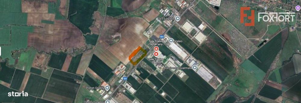 COMISION 0% Teren intravilan de inchiriat de 1952 mp - zona Giarmata