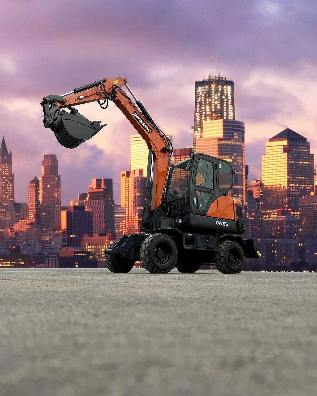 Колесный экскаватор DOOSAN DW65X