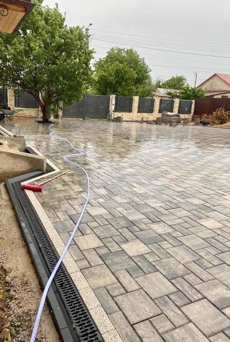 Montaj pavaj - pavele / borduri / rigole