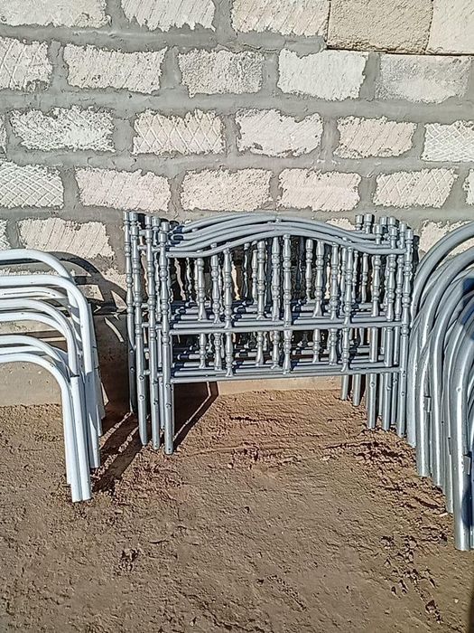 Кровать металлическая бу