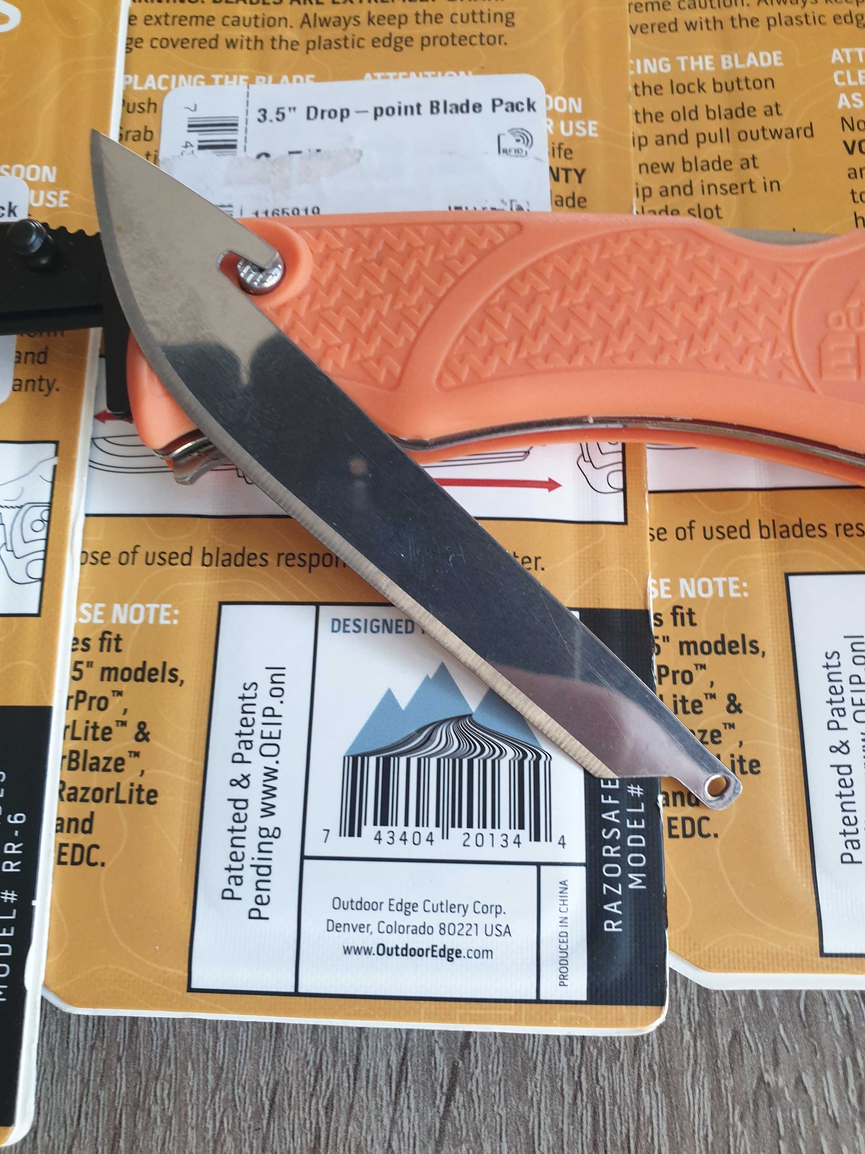 Резервни остриетата OUTDOOR EDGE за нож razor lite, razor blade