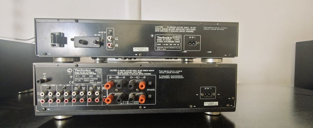 Linie audio Technics+ Receiver Pioneer 917 VK + boxe Infinity Beta