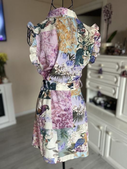 Rochie imprimeu floral marimea S, noua