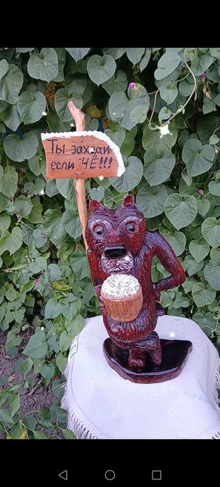Ручная работа из массива дерева.
