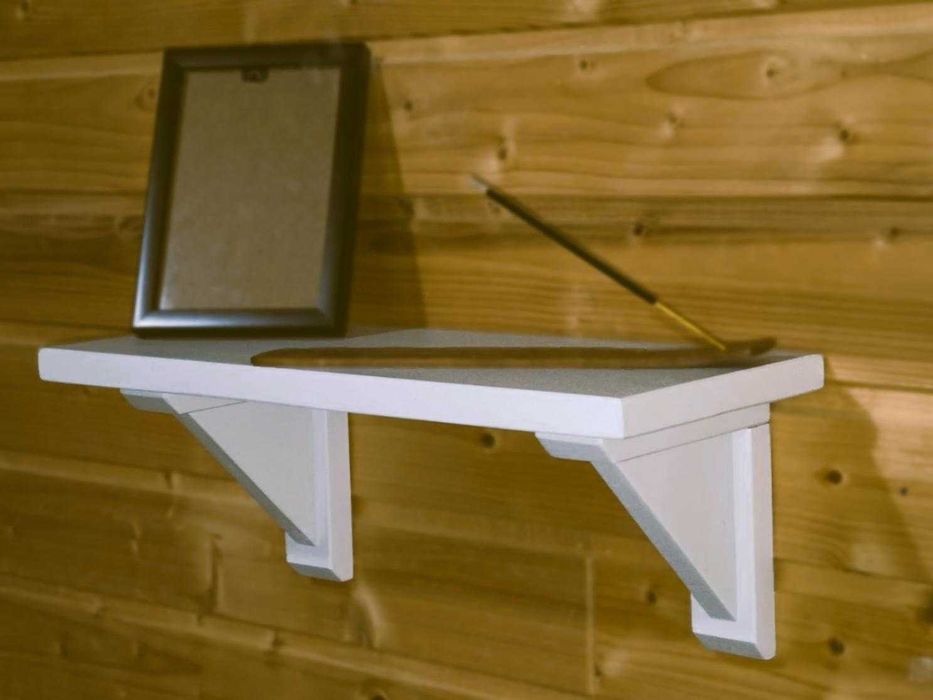 Polita suspendata Haven Mini-lemn brad, design scandinav,390 x 160mm