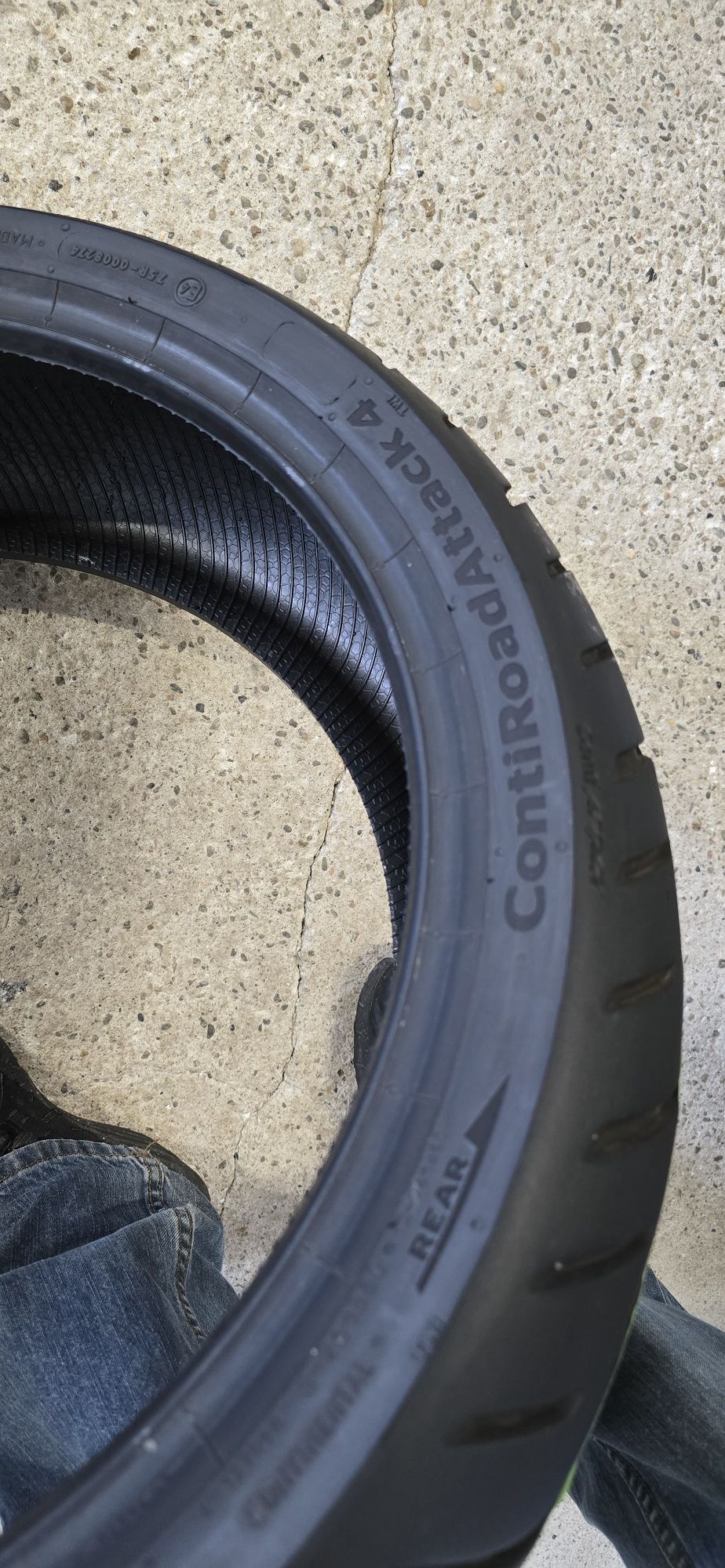 Anvelopa moto spate 190/50zr17 continental contiroadattack 4