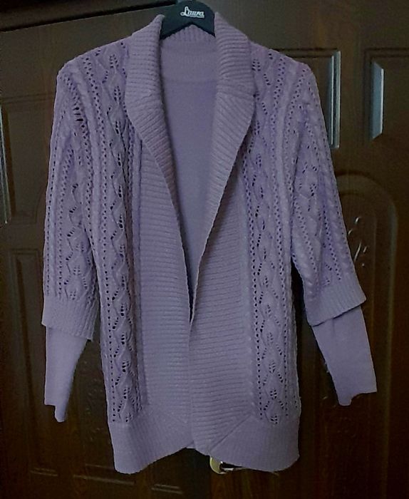 Женская двойка водолазка и накидка