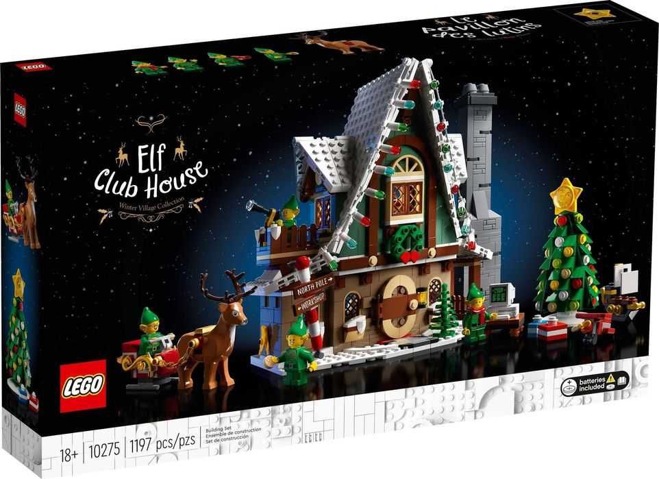 LEGO 10275 : Craciun - Creator Expert - Elf Club House - NOU sigilat