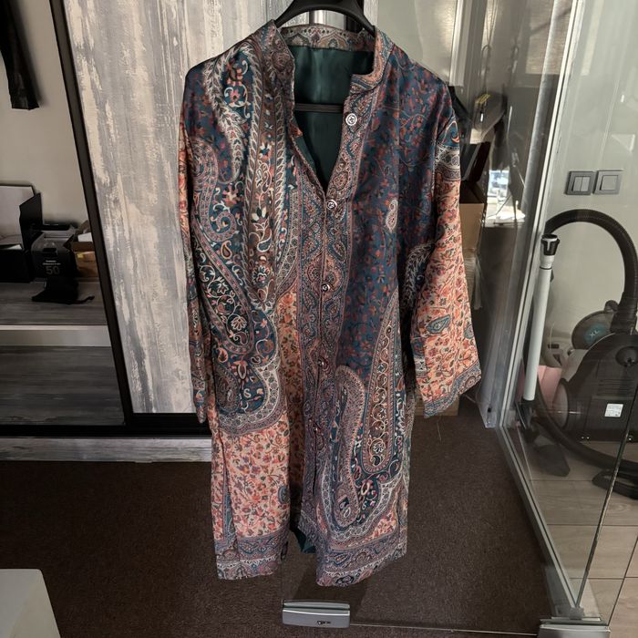 Легкое платье/пальто и сумки из кашмира