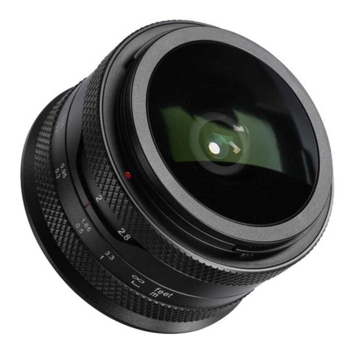 Объектив Фишай AstrHori 6.5mm f/2 Fisheye Lens (Canon RF)