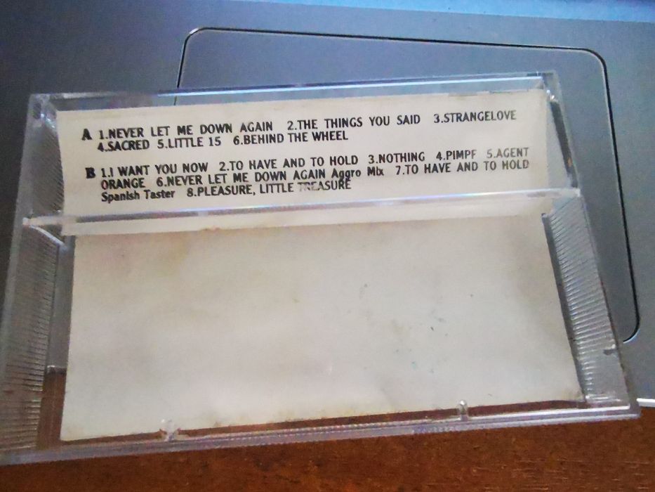 Carcasa Caseta Depeche Mode