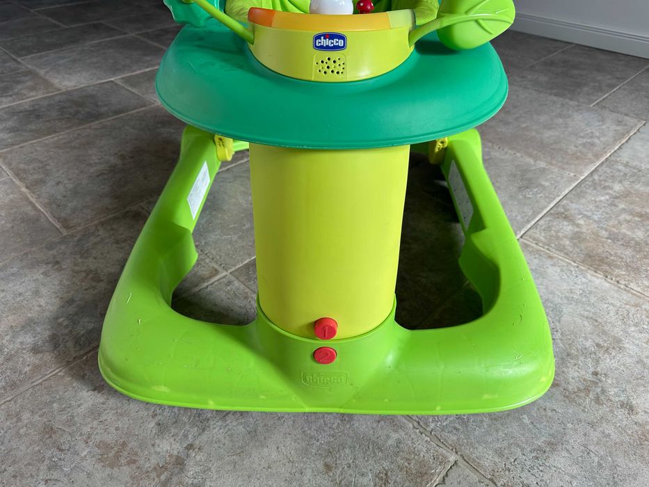 Chicco Бебешка проходилка 3 в 1 Baby Walker 123 Green
