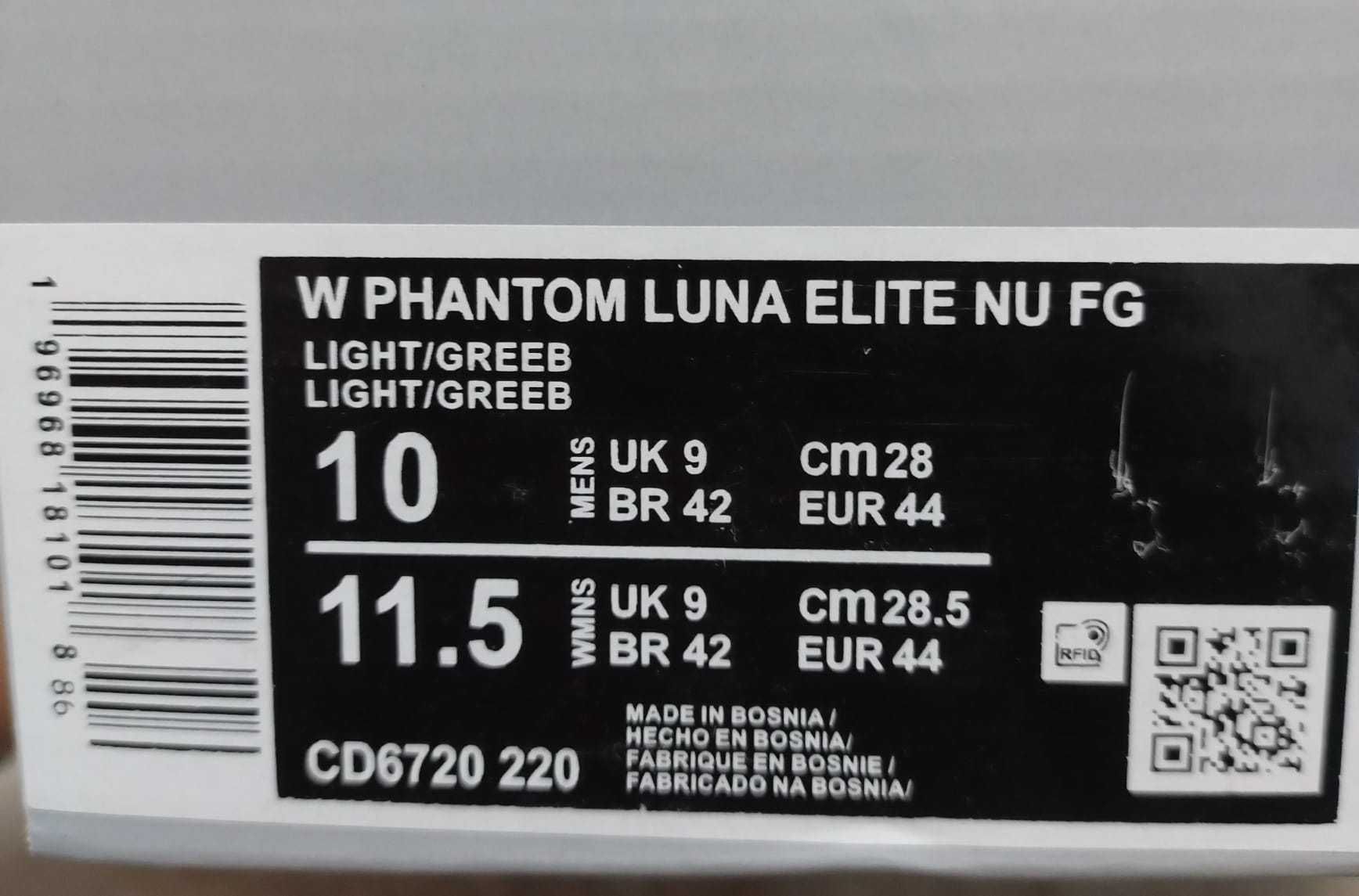 Ghete fotbal Nike Phantom Luna Elitee