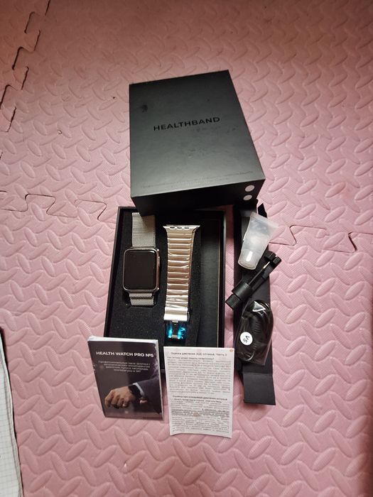 Смарт-часы Healthband Health Watch Pro №5 серебристый