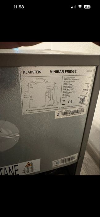 Frigider minibar Klarstein 46 litri