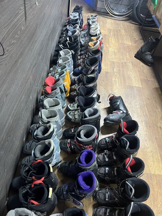 Ботинки для лыж бу