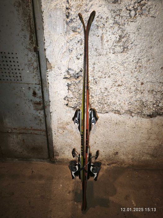 Ski Atomic copii , clăpari Rossignol, bețe ski McKinley .